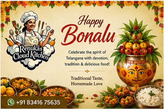 Bonalu Special Food & Catering in Hyderabad