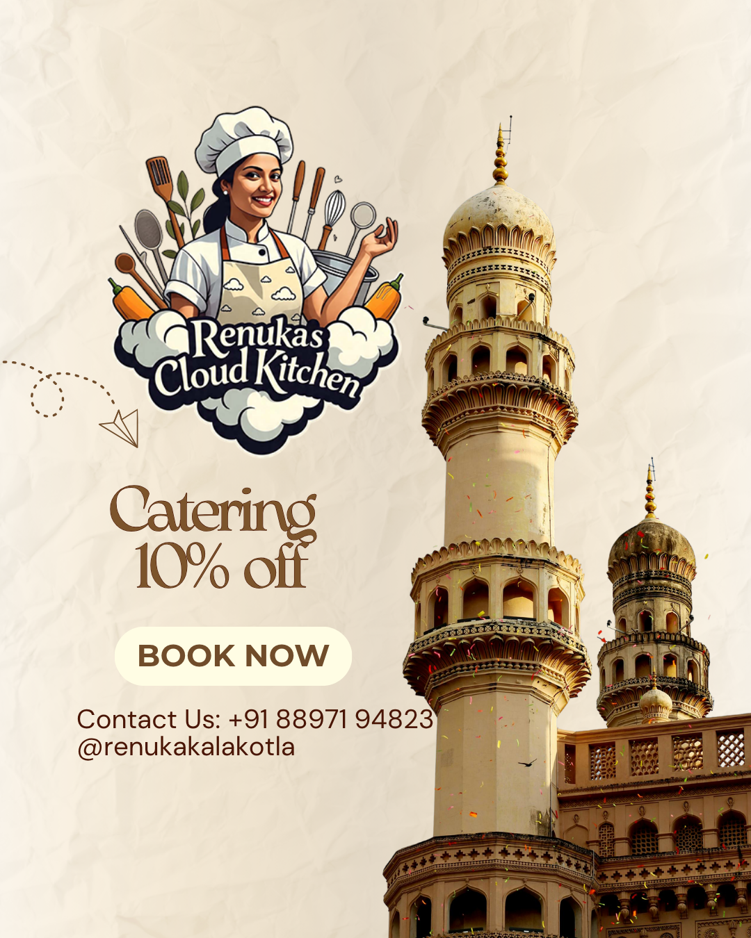 Renukas Cloud Kitchen promo